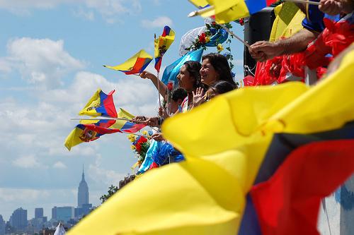 Ecuadorian Day parade in Queens.