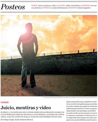 Presunto Culpable: Juicio, mentiras y video
